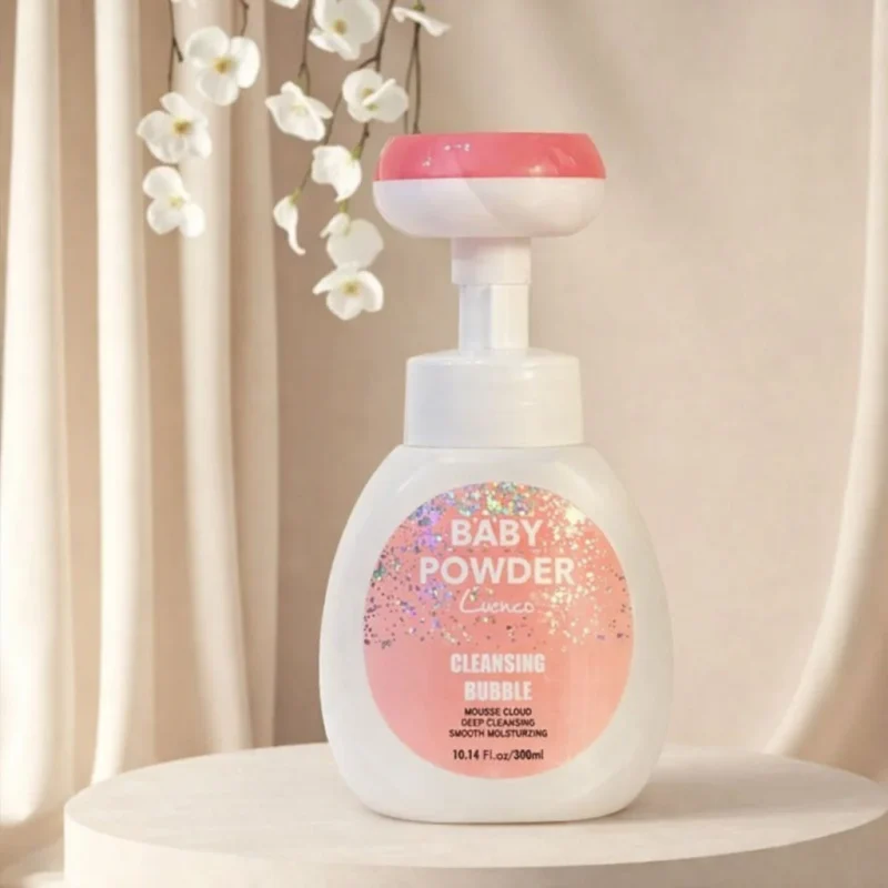 فوم شستشو صورت قارچی بیبی پاودر 300 میل - Image 2