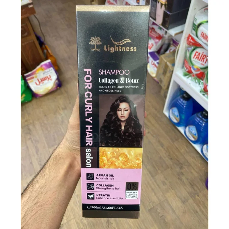 شامپو موهای فر لایتنس