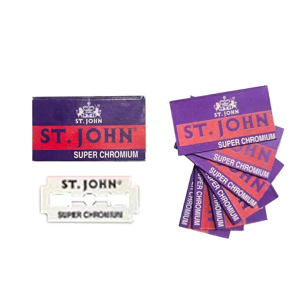 ST-JOHN-Blade-pack-of-10 تیغ ST.JOHN