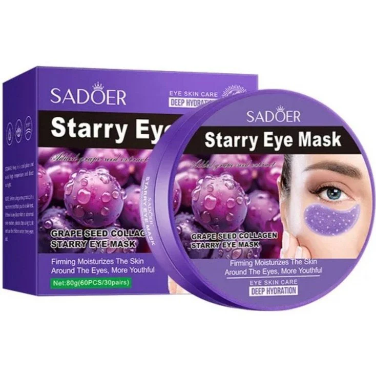 sadoer-blueberry-grape-seed-starry-eye-mask 77 پچ زیر چشم بلوبری سادور
