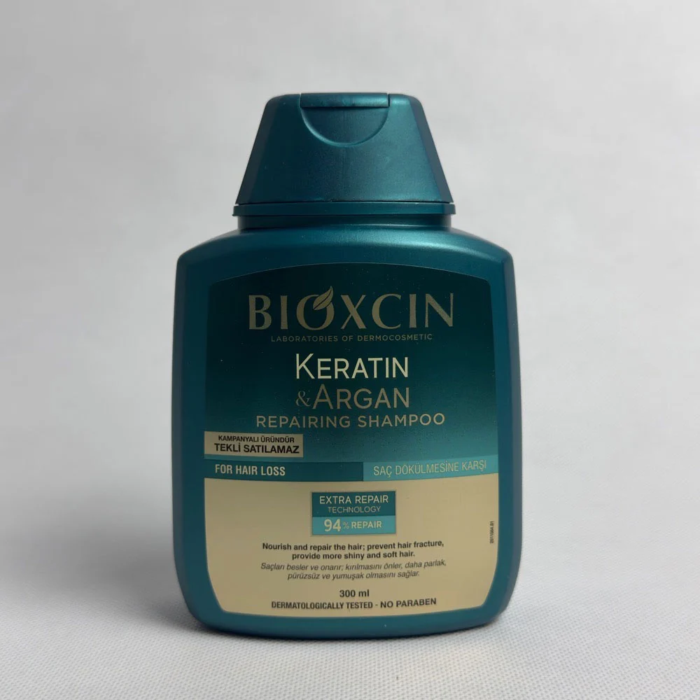 BioxCin-Keratin-&-Argan-Anti-Hair-Loss-Shampoo شامپو ضد ریزش کراتین و آرگان بیوکسین