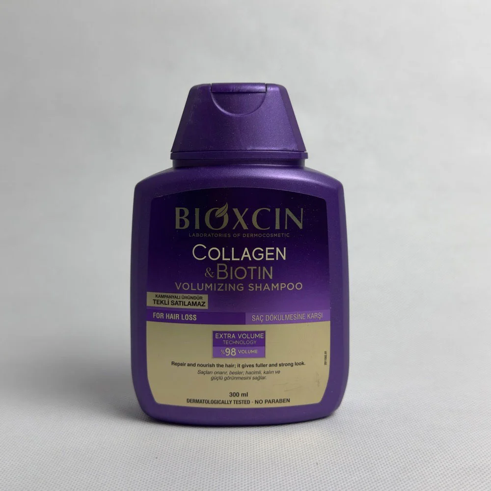 Bioxin-Collagen-&-Biotin-Anti-Hair-Loss-Volumizing-Shampoo شامپو ضد ریزش و حجم دهنده کلاژن و بیوتین بیوکسین