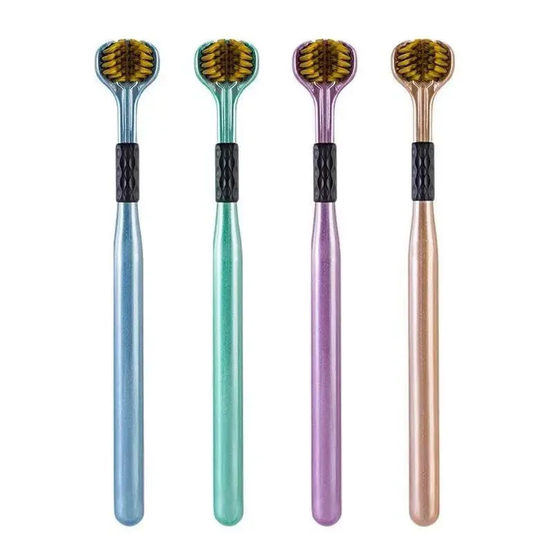 3D-Triple-Head-Toothbrush-4-Pack-02 مسواک سه بعدی پک 4 عددی