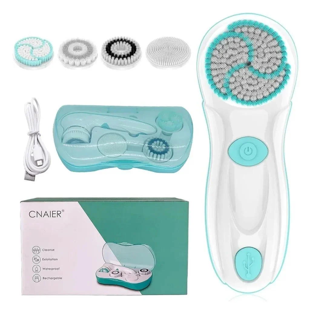 KENAIR-Rechargeable-Waterproof-Multi-Function-Facial-Brush-045 فیس براش شارژی چند کاره ضدآب کنایر