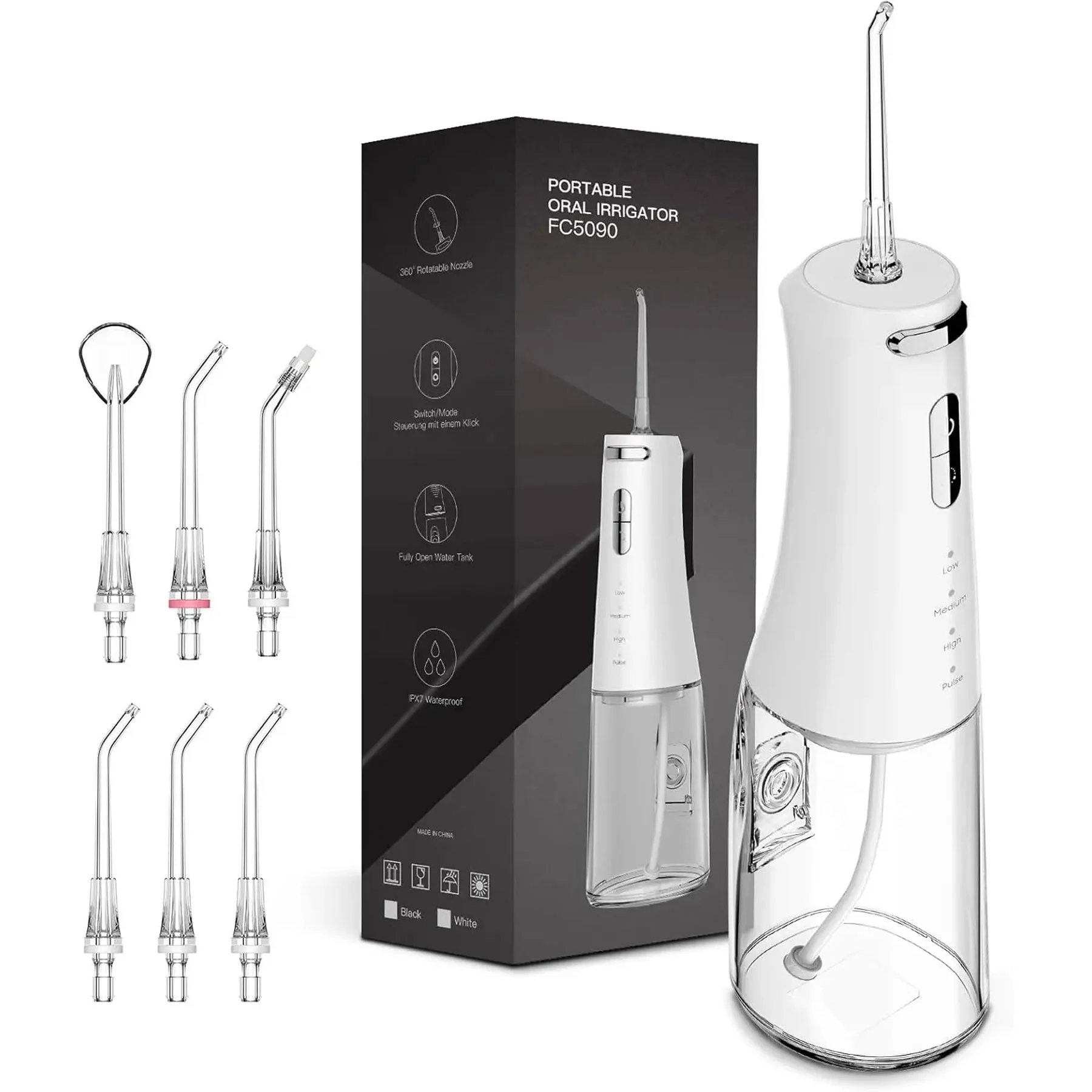 Portable-Rechargeable-Water-Flosser-FC5090 واتر جت شارژی دندان FC5090