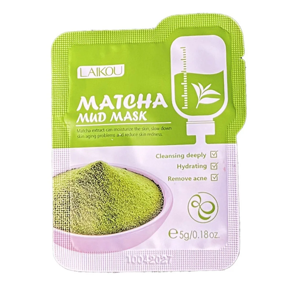 Laikou-Matcha-Mud-Mask-Sachet-000 مود ماسک ساشه ای ماچا لایکو