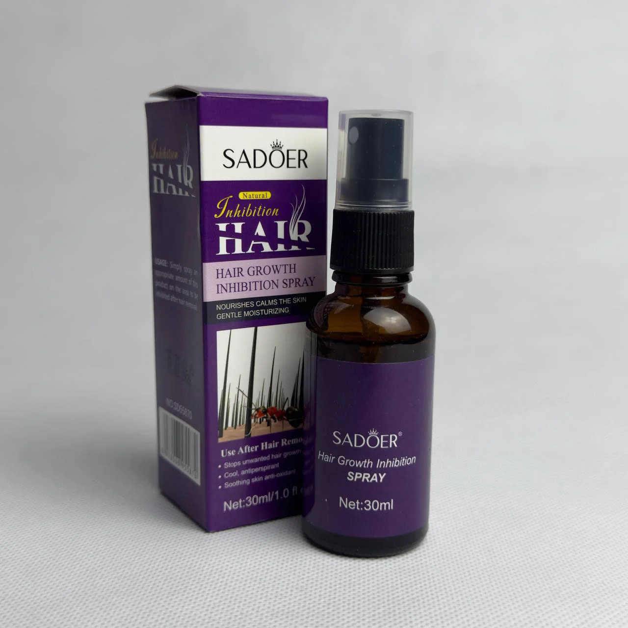 SADOER-Hair-Growth-Inhibition-Spray-(Ant-Oil) اسپری روغن مورچه سادور