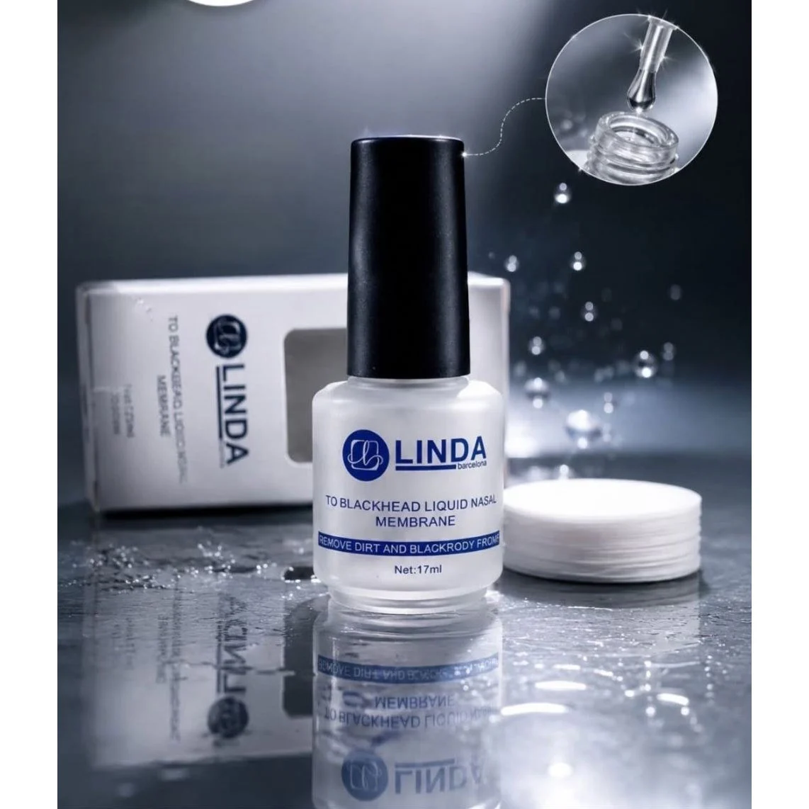 Linda-Nose-Blackhead-Remover-Strips-00 چسب جوش های سرسیاه بینی لیندا