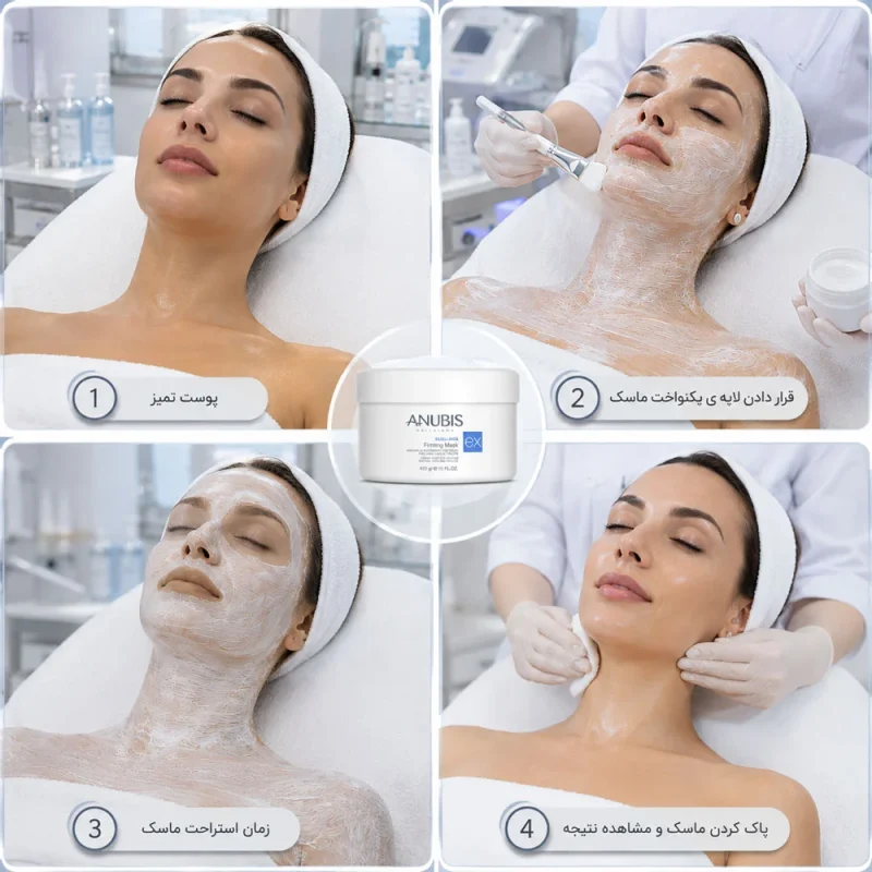 ماسک سفت کننده صورت و گردن آنوبیس