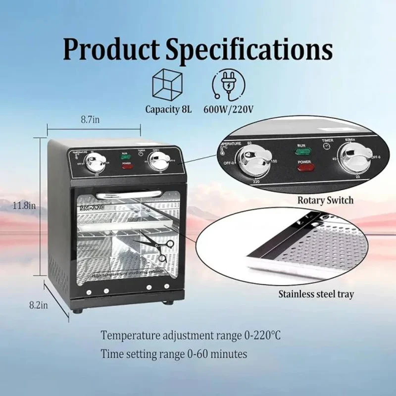 استریل‌کننده با تایمر مدل SM-220