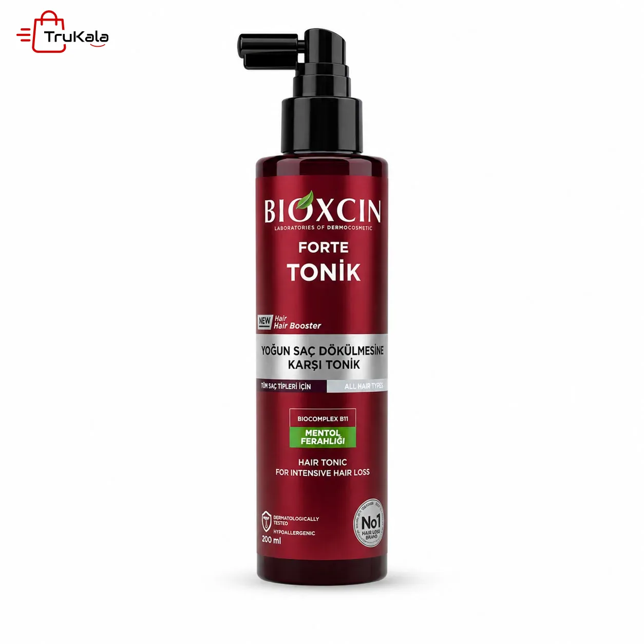 Bioxcin-Forte-Intensive-Hair-Loss-Anti-Hair-Loss-Hair-Tonic-200ml-45 تونیک مو ضدریزش فورت بیوکسین 200 میل - Image 1