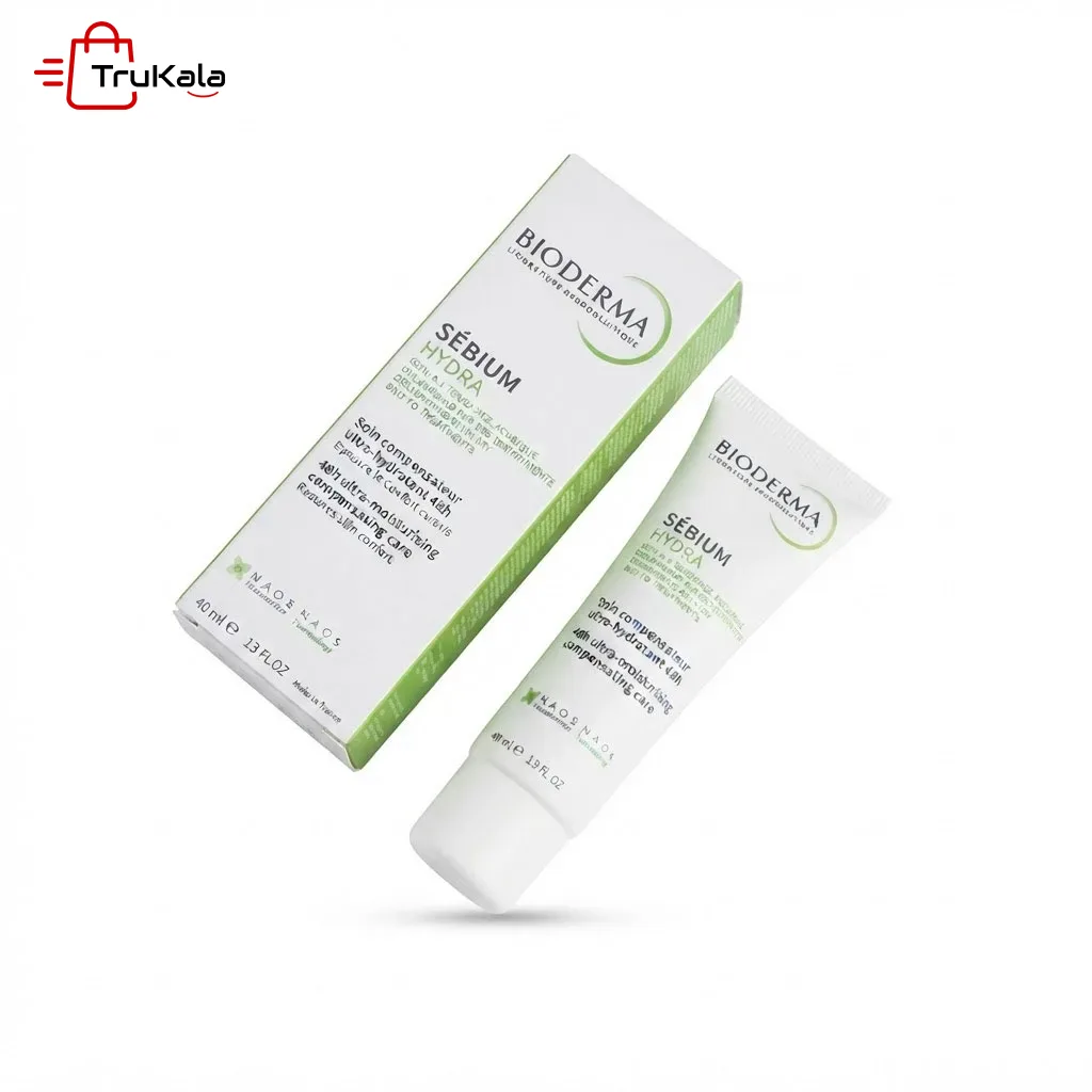 Bioderma-Sebium-Hydra-Moisturising-Compensating-Care-40ml-85 کرم مرطوب کننده سبیوم هیدرا بایودرما
