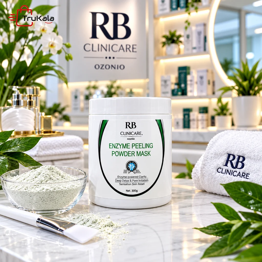RB Clinicare Enzyme Peeling Powder Mask 300g78 پودر پیلینگ آنزیمی کلینیکر